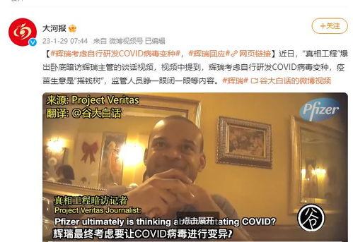 辉瑞研究人员爆料的视频,疫苗研发黑幕与真相曝光 第3张 辉瑞研究人员爆料的视频,疫苗研发黑幕与真相曝光 第3张